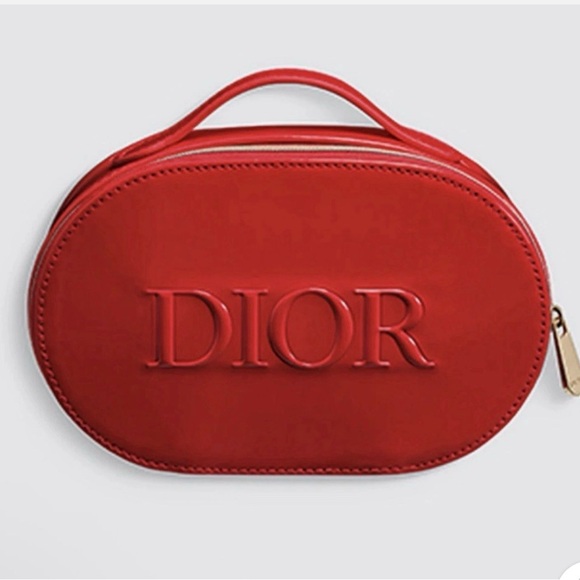 Dior Handbags - Dior Red Patent Leather Cosmetic Pouch-
Brand New In Box